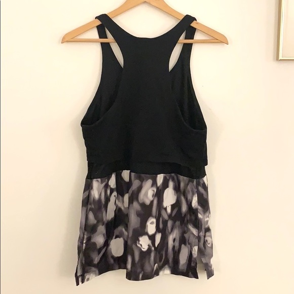 Nike Black Mesh Tye Die Tank Top - Picture 3 of 13